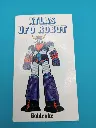 Autocollant vintage Goldrake debout – Atlas UFO Robot – 10,5×6 cm – anime culte