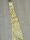 Cravate Hermès jaune grenouilles (authenticité non certifiée)