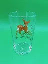 Verre décoré faon vintage