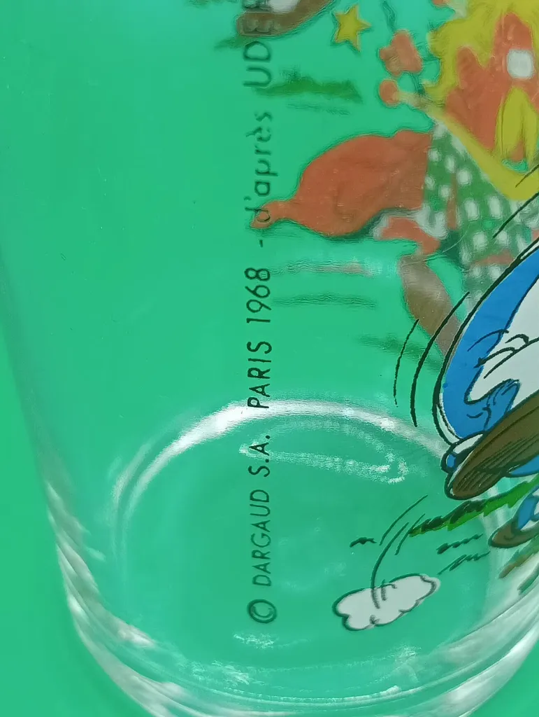 Verre Astérix 1968 – Dargaud Paris