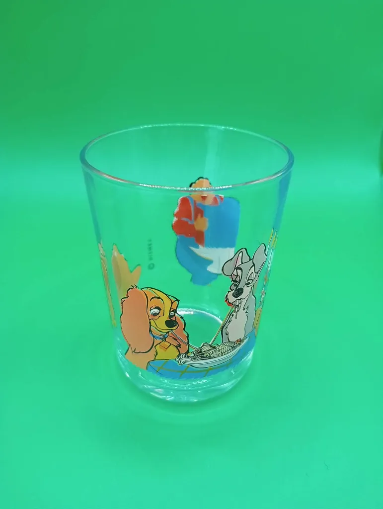Verre Disney Belle et le Clochard – © Disney