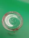 Verre italien vintage – motifs rouges et blancs – texte Extra Lemonade & Tonic – fabrication Made in Italy