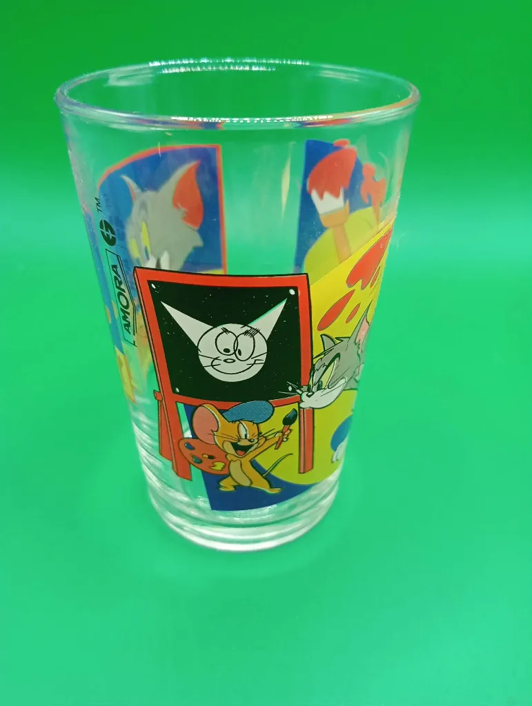 Verre Tom & Jerry – décor cartoon – Tom – Jerry – Amora – Turner Entertainment