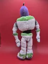 Peluche Buzz l’Éclair 28 cm – Toy Story – costume vert blanc violet – version souple