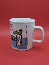 Mug Pink Panther 1982 – pêche – îlot – monstre marin – United Artists – vintage