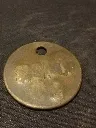 Jetons ouvriers S.V.C./A.C. – Société des Voies et Charbonnages – 1900‑1930 – jetons d’identification industrielle – vintage – métal patiné avec numéros frappés