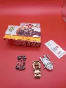 Kit de modélisme Lotus F1 – Mebetoys – Années 1970 – Playkit miniature sous blister d’origine – vintage – boîte rouge et blanche avec logo Mebetoys Milano et illustration de la Lotus John Player Special n°11
