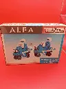 TENTE ALFA Patrulla de Tráfico Ref 0369 26 piezas, boîte scellée jamais ouverte, jeu de construction vintage police