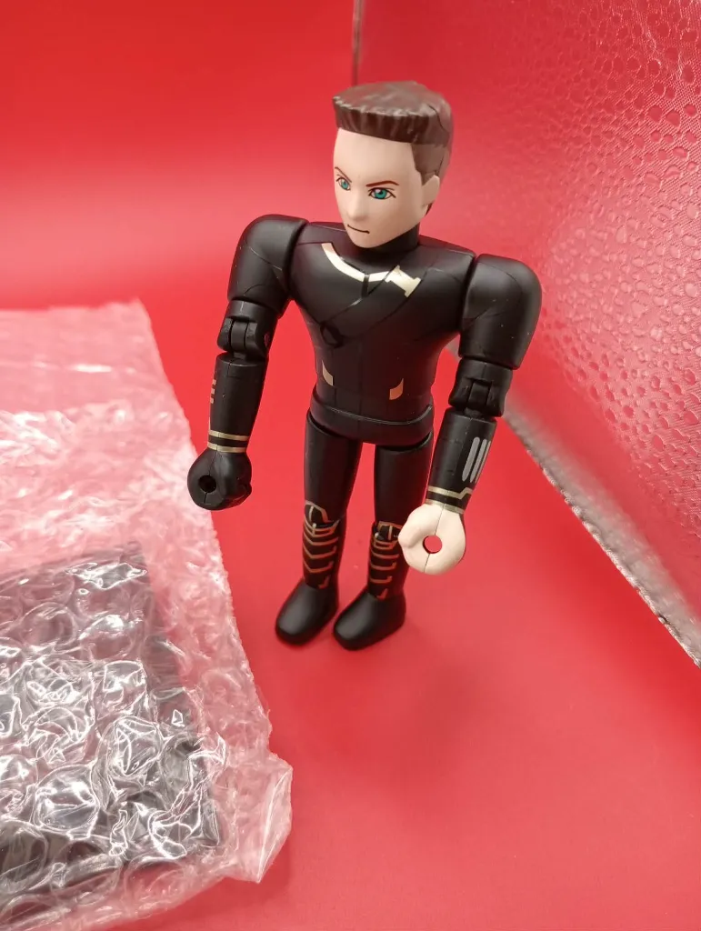 Chogokin Heroes Hawkeye Marvel Avengers Bandai Spirits figurine 100 mm métal, dans son emballage d’origine, sortie uniquement pour photos