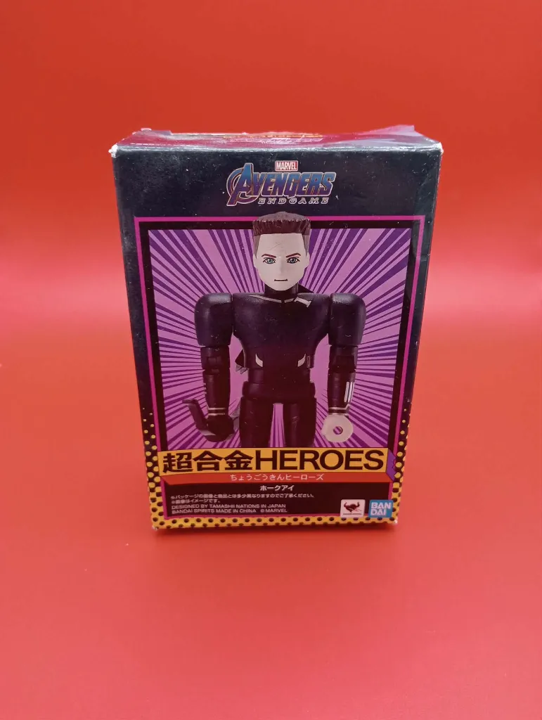 Chogokin Heroes Hawkeye Marvel Avengers Bandai Spirits figurine 100 mm métal, dans son emballage d’origine, sortie uniquement pour photos