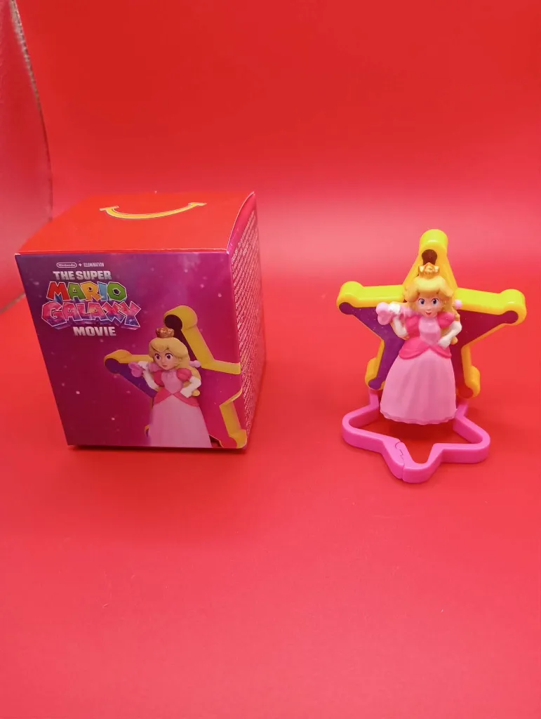 Univers Mario Galaxy : Figurines Princess Peach et Happy Meal
