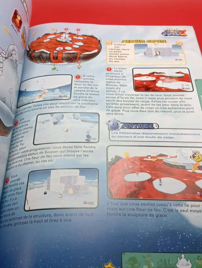 Guide Officiel Super Mario Galaxy 2 – Prima Games – Catherine Browne – Nintendo Wii – guide stratégique en français – couverture Mario et Yoshi couleurs