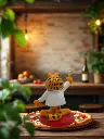 Figurine Garfield “Alfred Nobel”bro-kant.com