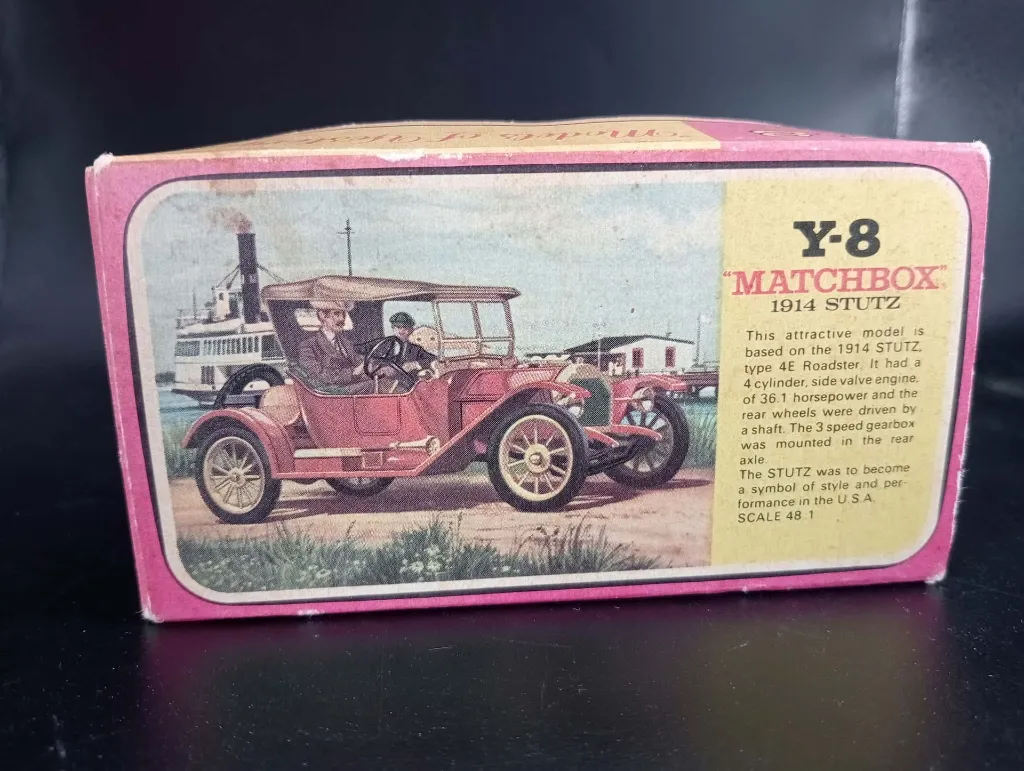 Matchbox Models of Yesteryear Y-8 Stutz 1914 Miniature 1/48 avec Boîte