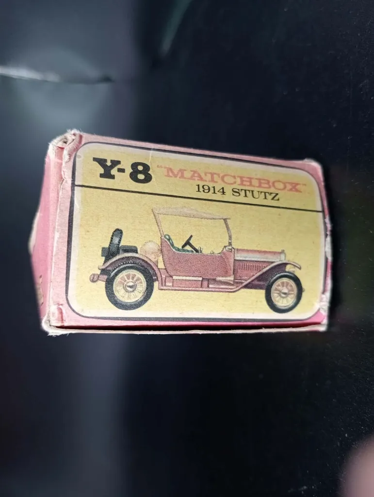 Matchbox Models of Yesteryear Y-8 Stutz 1914 Miniature 1/48 avec Boîte