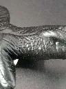 Figurine Hercule – Pif et Hercule – Yolanda 1991 – chat noir et blanc en PVC – personnage de bande dessinée vintage – traces d’usage