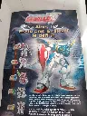Gundam Deathscythe XXXG-01D Bandai 1995 à l’échelle 1/144, maquette montée avec faux, bouclier, boîte et notice d’origine