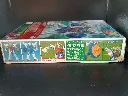 Kit épave Shenlong Gundam XXXG-01S Bandai 1995 échelle 1/144, figurine montée incomplète et endommagée avec antenne cassée et boîte d’origine abîmée