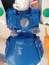 Kit épave Shenlong Gundam XXXG-01S Bandai 1995 échelle 1/144, figurine montée incomplète et endommagée avec antenne cassée et boîte d’origine abîmée