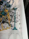 Altron Gundam XXXG-01S2 HG Bandai 1995 à l’échelle 1/100, maquette montée avec trident, bouclier, pièces restantes, boîte et notice d’origine