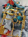 Altron Gundam XXXG-01S2 HG Bandai 1995 à l’échelle 1/100, maquette montée avec trident, bouclier, pièces restantes, boîte et notice d’origine