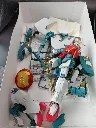 Altron Gundam XXXG-01S2 HG Bandai 1995 à l’échelle 1/100, maquette montée avec trident, bouclier, pièces restantes, boîte et notice d’origine