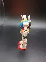 Figurine articulée RX-78-2 Gundam MSIA Bandai, armure blanche bleue rouge et jaune, marquages EFSF, accessoires absents, peinture usée et numéro 12503 imprimé sur la cuisse