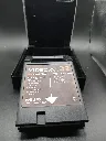 Philips Videopac 32 Labyrinth Supermind retro game from 1981 with black cartridge, robot illustrated hard case and original manual