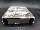 Juego retro Philips Videopac 1 Race Spin-Out Cryptogram de 1980 con cartucho negro, caja ilustrada con coches de carreras y manual original