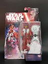 Figurine neuve Poe Dameron Hasbro B3449 Star Wars Le Réveil de la Force de 2015 sous blister avec tenue de pilote orange, casque et accessoire Combiner blanc