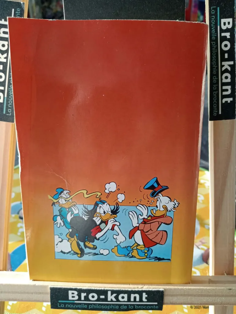 Duitse Walt Disney-strip Lustiges Taschenbuch nummer 161 Der Hexentaler uit 1991 met Zwarte Magica en een kristallen bol waarin Dagobert Duck zichtbaar is