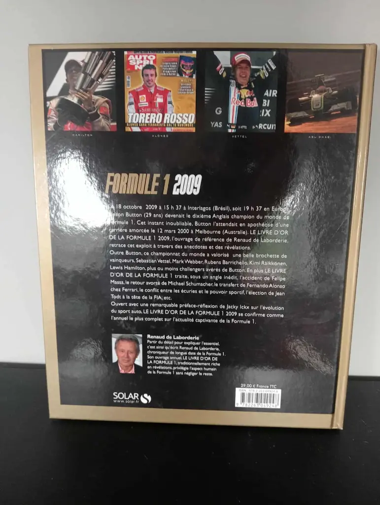 Livre d'or Formule 1 2009