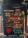 Antiga coletânea francesa Aventures Fiction número 3208 Arédit Comics Pocket de 1974 com capa preta, Challengers em redor de Prof e encadernação fragilizada