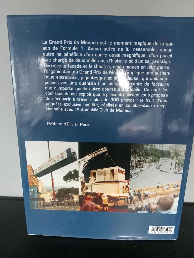 Grand prix Monaco - les coulisses