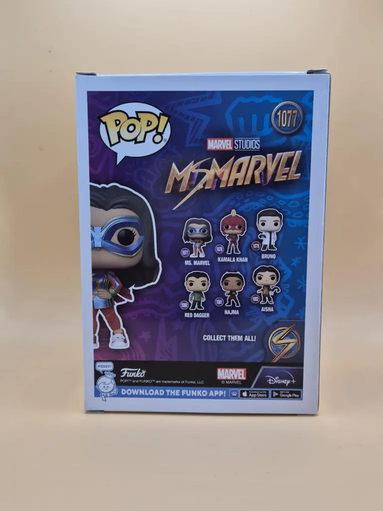 Pop MS. Marvel - n° 1077 MS. Marvel