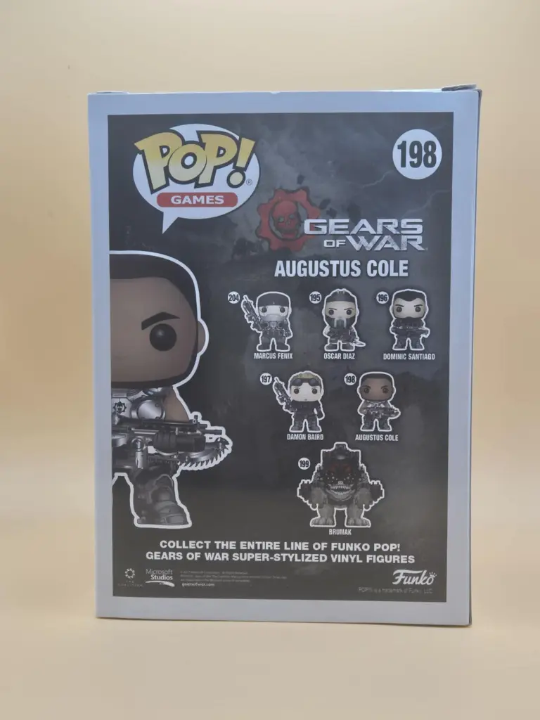 Pop Gears of war - n°198 Augustus Cole