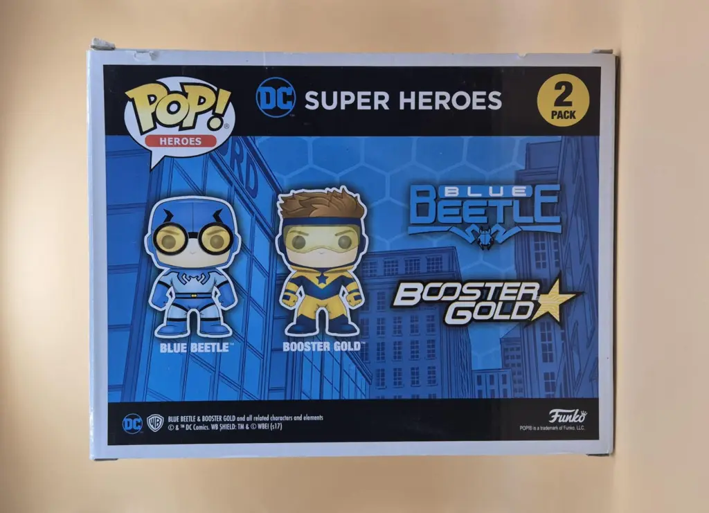 Pop DC Super heroes - Blue beetle & Booster gold