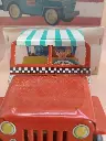 Vintage Travelling car MF-739 China 1960