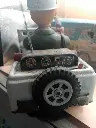 MP Jeep – Vintage 1960s – Mystery Action – Rare avec boîte !