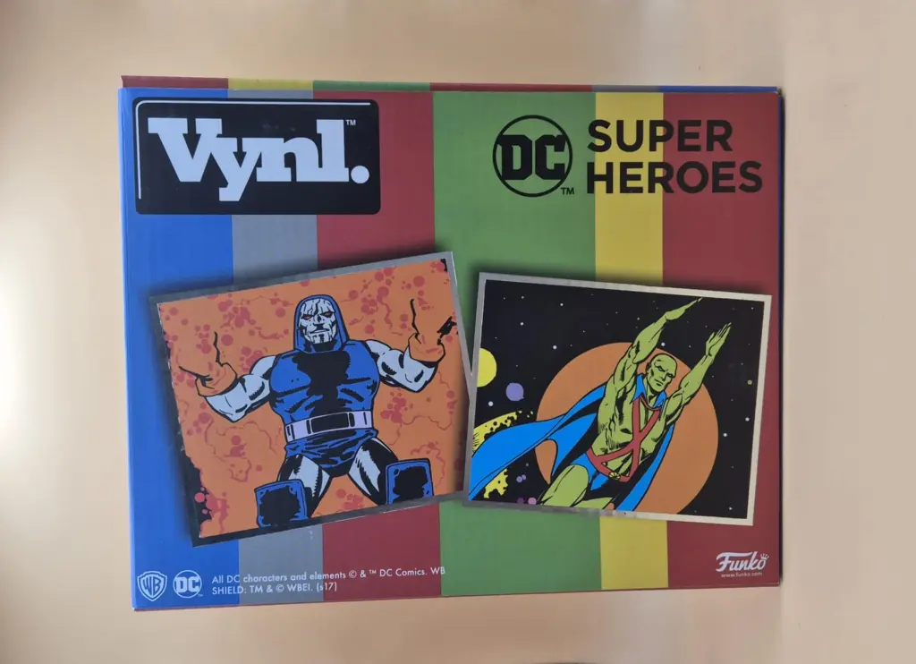 figurine Vynl DC Super Heroes - Darkseid + Martian Manhunter