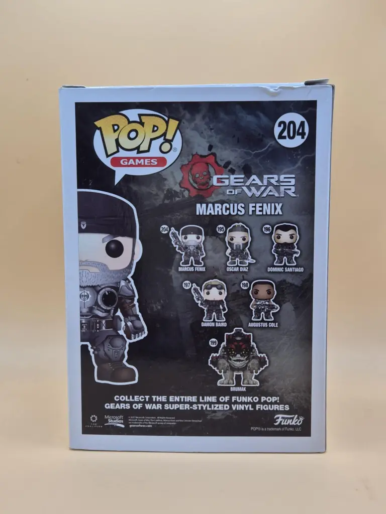 Pop Gears of war - n°204 Marcus Fenix