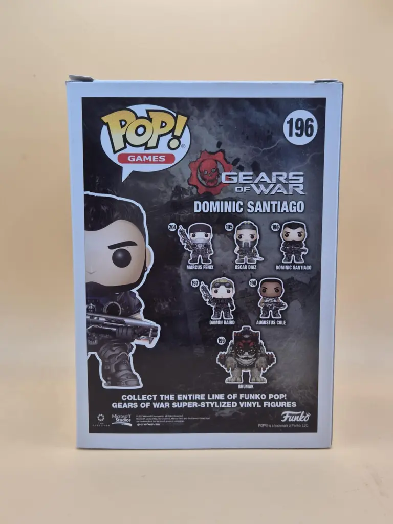 Pop Gears of war - n°196 Dominic Santiago