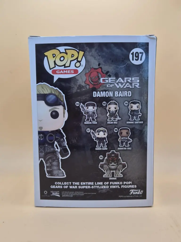 Pop Gears of war - n°197 Daimon Baird