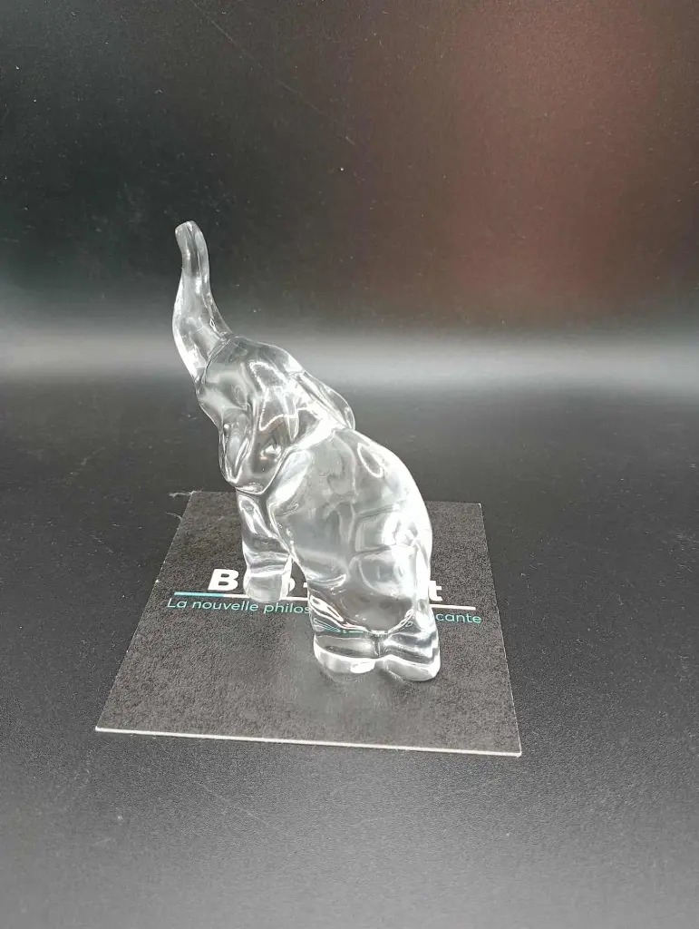 Éléphant en cristal