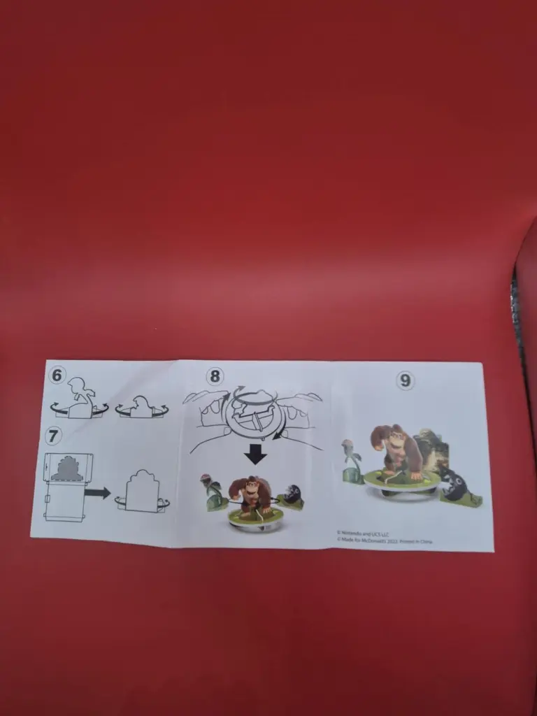 Donkey Kong à monter happy meal