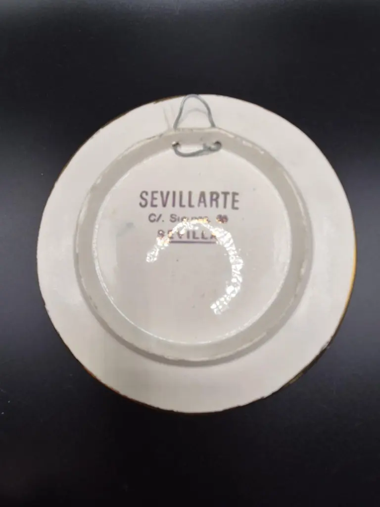 Assiette décorative andalouse – 13 cm