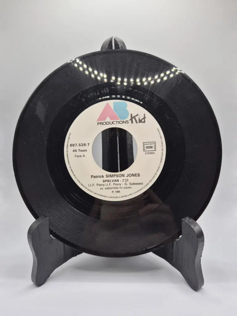 Vinyle "SPIELVAN" – Chanson originale du feuilleton TV