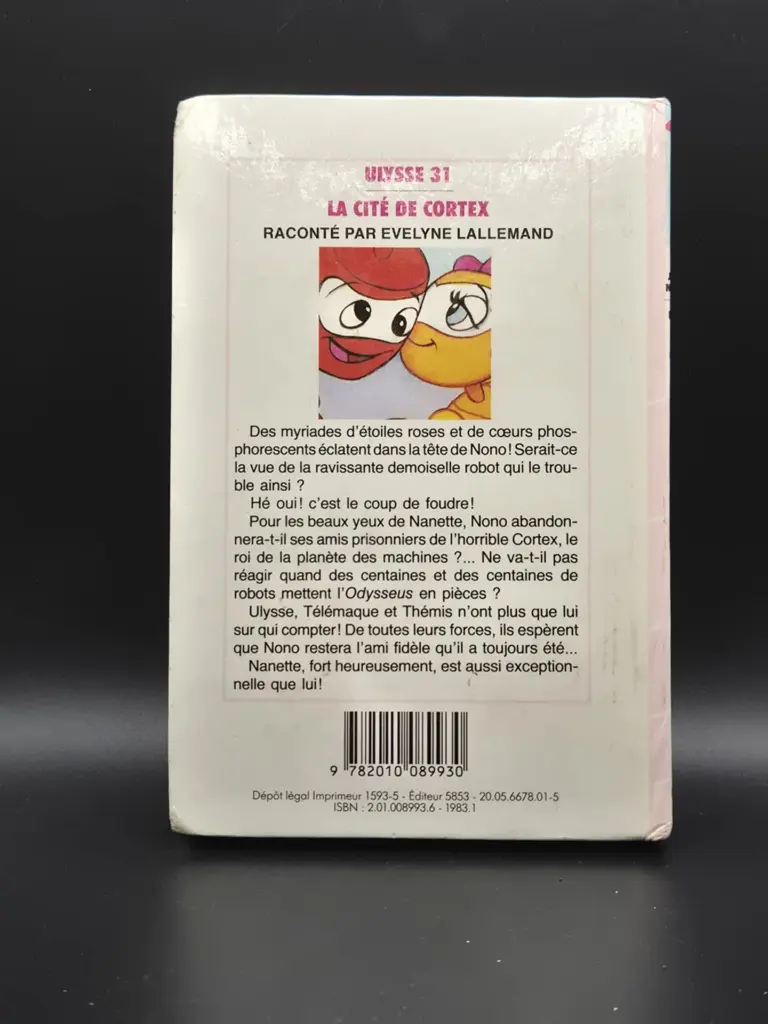 Livre "La cité de Cortex" – Ulysse 31 – Bibliothèque Rose