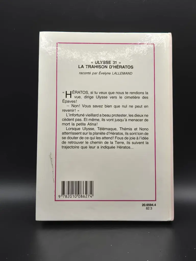 Livre "La trahison d’Hératos" – Ulysse 31 – Bibliothèque Rose