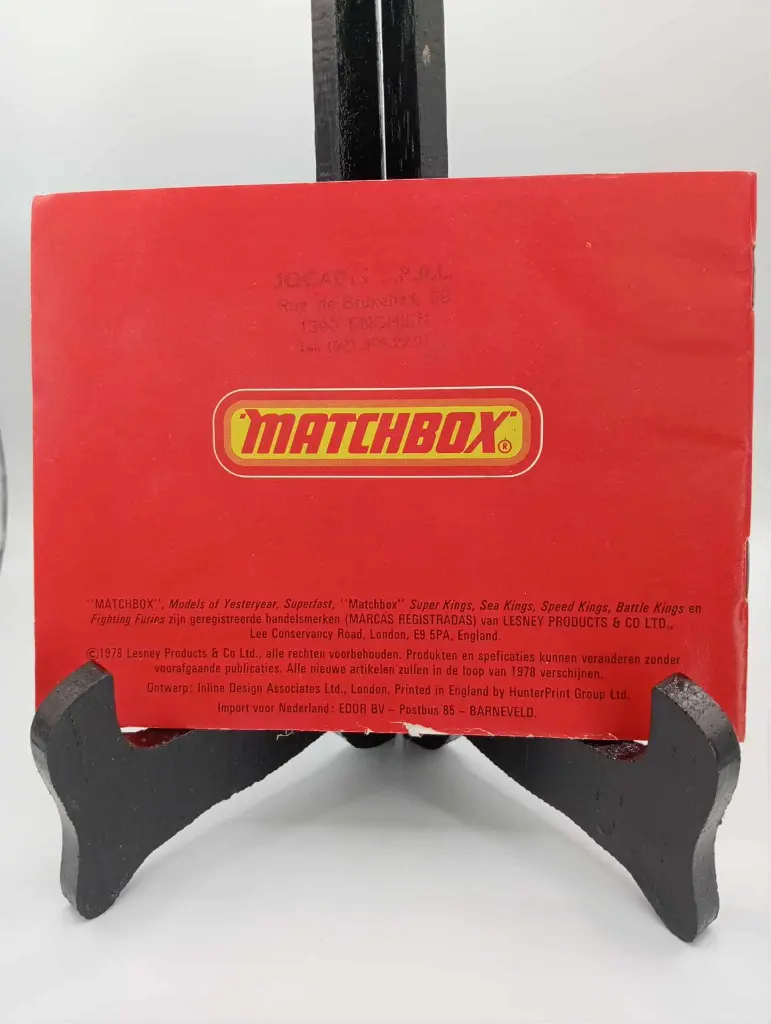 Catalogue Matchbox – Édition 1978